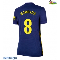 Atletico Madrid Pablo Barrios #8 Bortedrakt Dame 2025-26 Kortermet